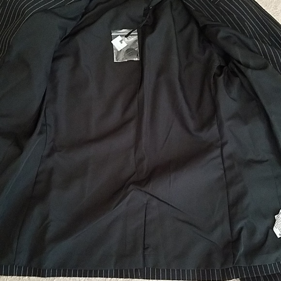 PROLOGUE Pinstriped Black and White Blazer - Picture 3 of 7
